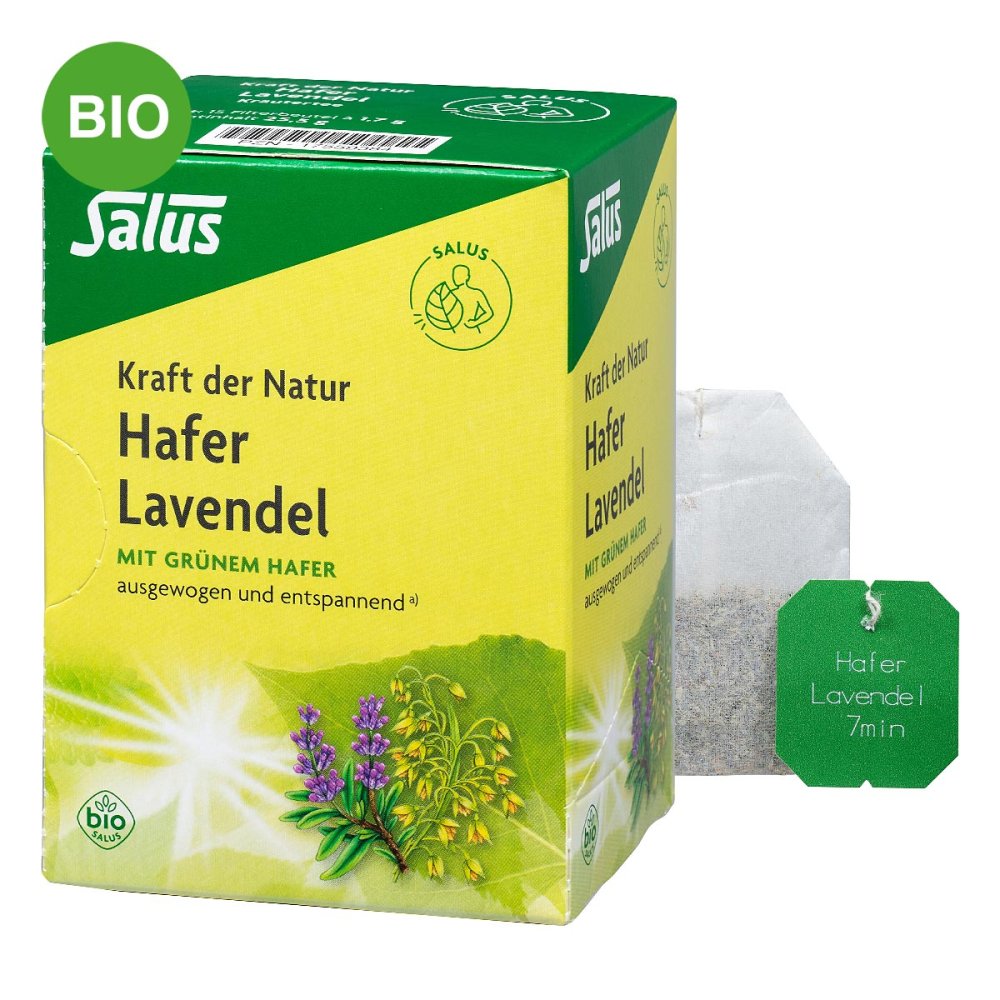 SALUS Pharma GmbH Salus Kraft der Natur Hafer Lavendel Kräutertee Filterbeutel 17559384