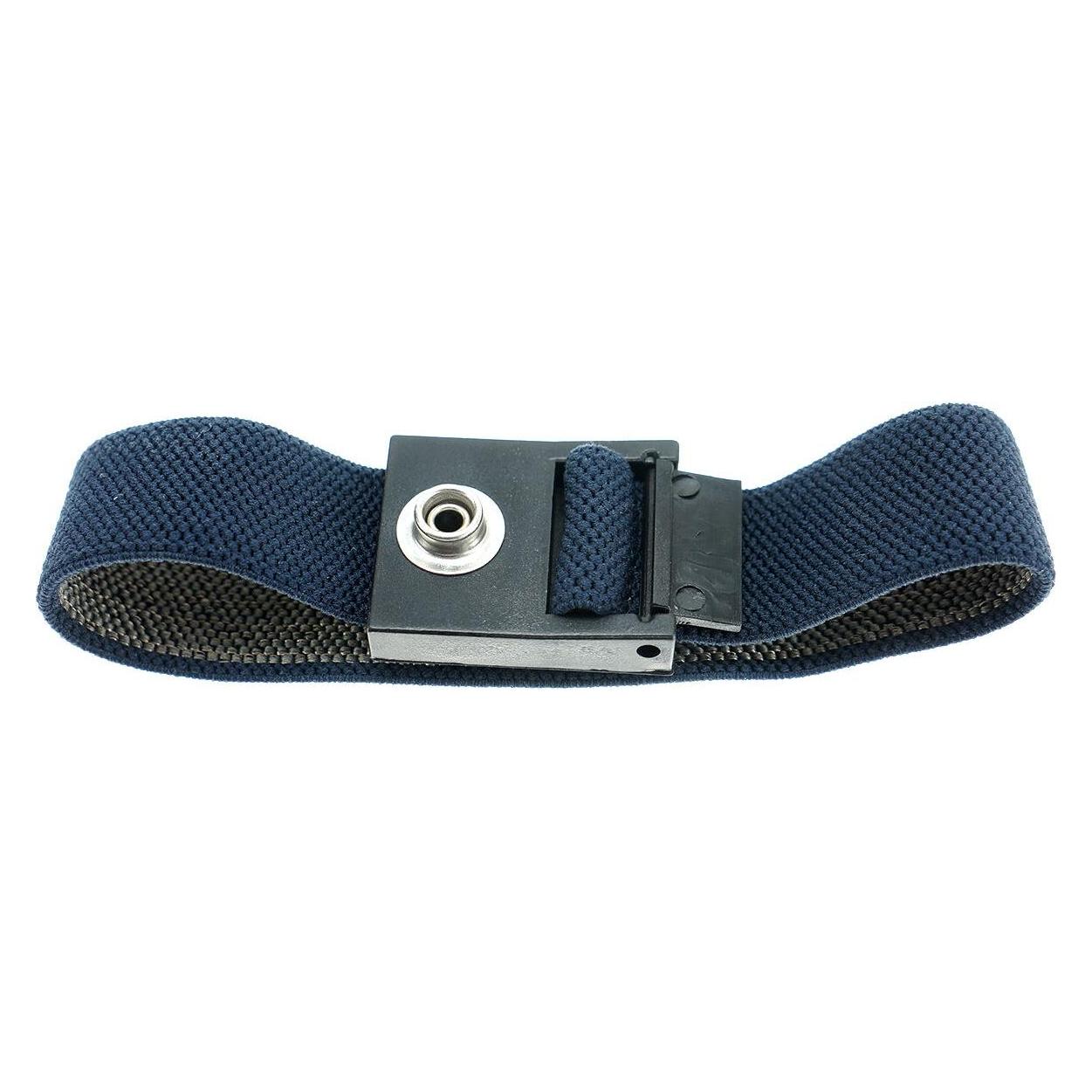 Top Swede ESD-Armband Stoff, 7 mm DK Druckknopf, dunkelblau (Statikschutz) (SG-AB-7DK-DB-220MM)