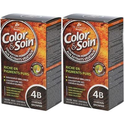 3 Chenes Color/Soin Chat Browni 4B Doublepack 2x135 ml Lotion