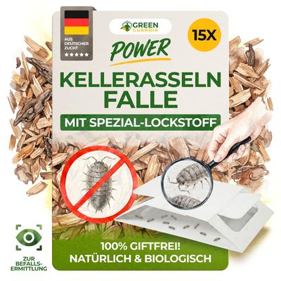 Green Guardia Kellerasseln Falle mit Spezial-Lockstoff: 15