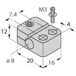 Turck Befestigungsschelle BST-08N
