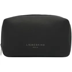 Liebeskind Berlin Pouch Accessories Kulturbeutel aus Nylon, Necessaire, Schwarz