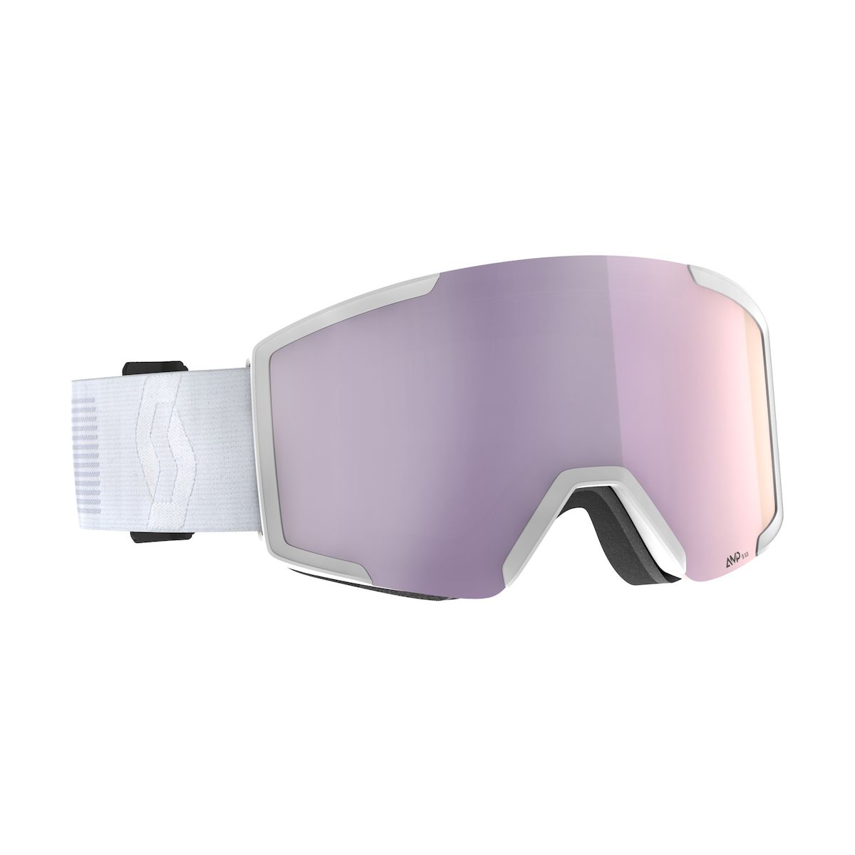 Scott Goggle Shield + Extra Lens mineral white - amp lavender chrome s3 (7414) 4245457414369
