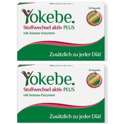 Yokebe Stoffwechsel aktiv Plus NF2 Kapseln DE 2x 2x28 St