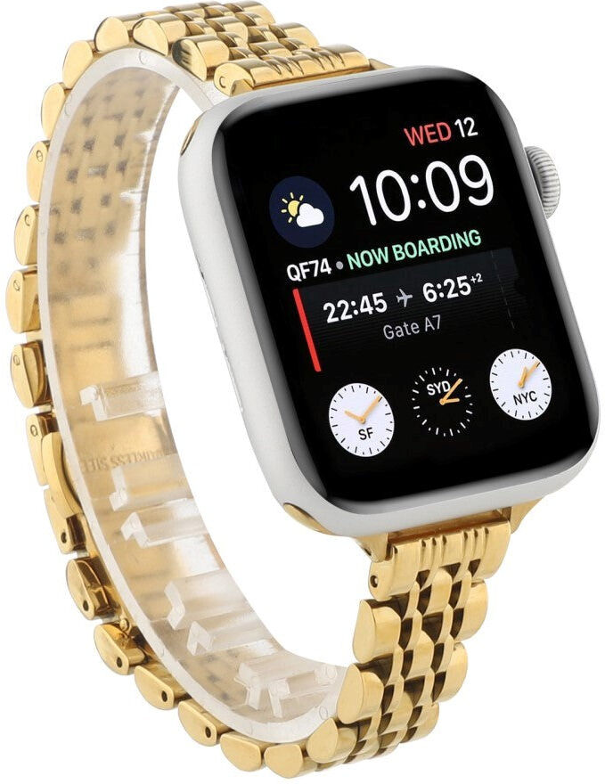 INCOVER Apple Watch (38/40/SE/41/42mm) Stainless Steel Urrem - Guld
