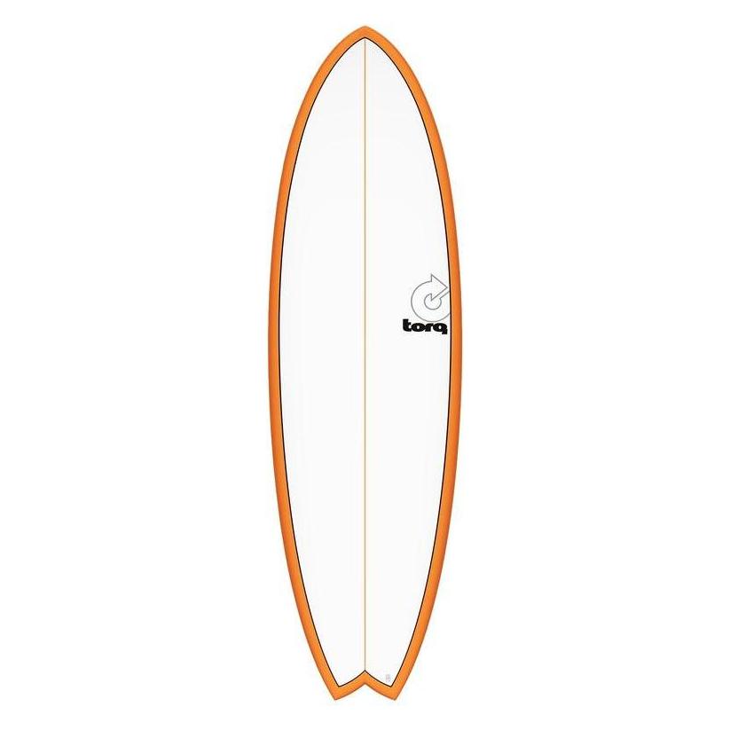 Torq Surfboard Epoxy TET 5.11 MOD Fish OrangeRail (5'11") (34148357)