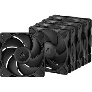 Arctic Gehäuselüfter P14 Pro PST, ACFAN00319A, 140mm, bis 186 m³/h, schwarz, 5 Stück