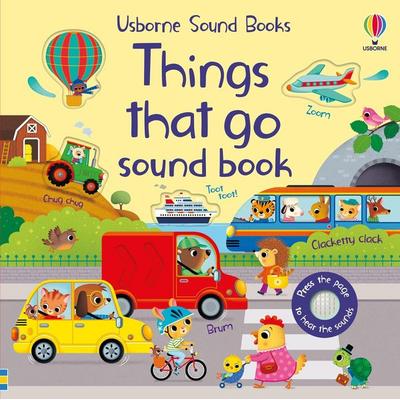 Things That Go Sound Book, Gebundene Ausgabe von Sam Taplin, Usborne Publishing, 978-1-4749-9070-7