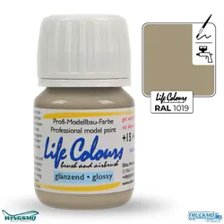 Elita Farben Life Colours RAL 1019 Graubeige
