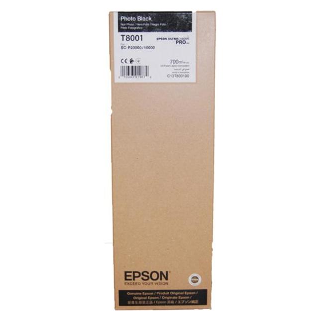 Epson Singlepack Photo Black T800100 UltraChrome PRO 700ml (BK) (C13T800100)