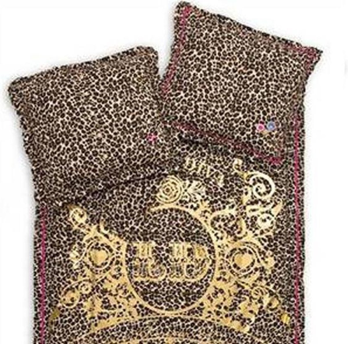 Little Diva Glamorous Leopard Kussensloop - Leopard - 50 x 60 cm