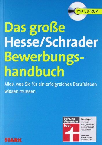 Jürgen Hesse - Bewerbung Beruf & Karriere / Das große Hesse/Schrader-Bewerbungshandbuch: Alles, was Sie für ein erfolgreiches Berufsleben wissen müssen - Preis vom 01.10.2026 17:08:56 h