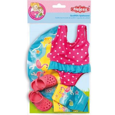 Puppen-Schwimmset mit Zubehör, Größe 35 - 45 cm