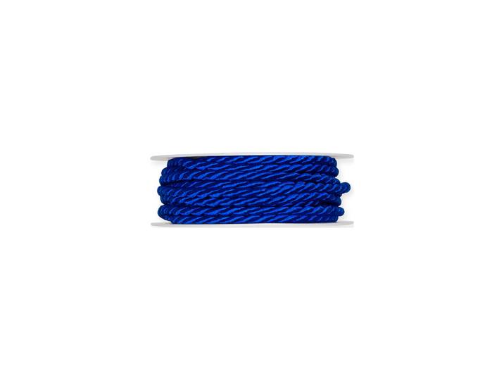 Halbach Satinkordel, blau 4 mm, 5 m