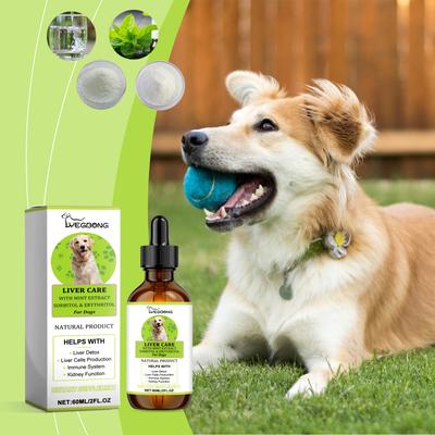 Canine Liver Support & Metabolism Drops 60ml Dog Liver Support Supplement For Energy & Detox Canine Liver Support & Metabolism Drops 60ml Dog Liver Support Supplement For Energy & Detox