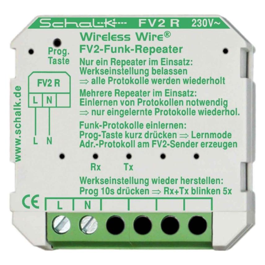 Schalk 230V FV2R FunkRepeater UP (FV2R09)