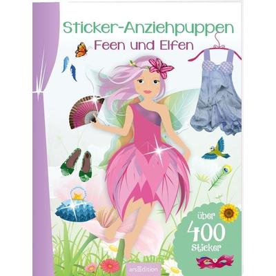 Sticker-Anziehpuppen – Feen und Elfen