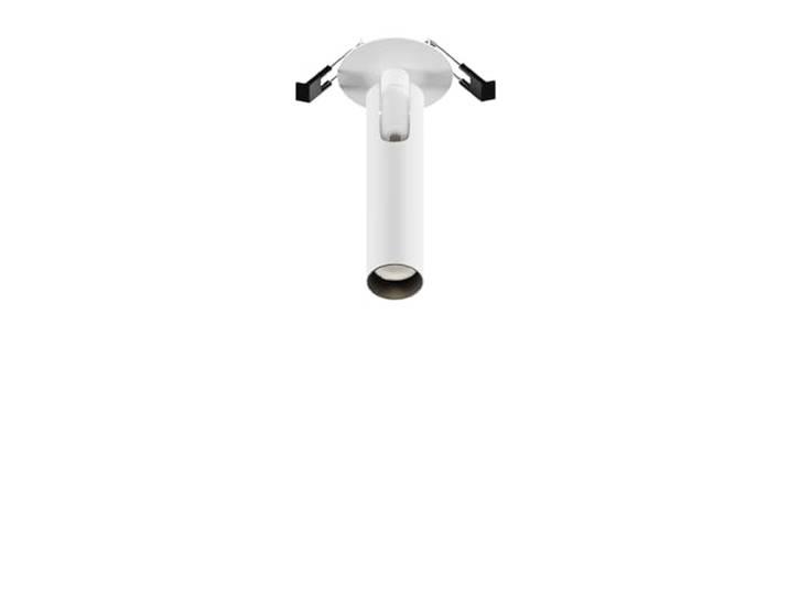 Maytoni Moderne Einbaustrahler Focus T LED incl. Weiß aus Aluminum Energieeffizient 6W für Küche, Schlafzimmer, Wohnzimmer, Esszimmer, Lobby
