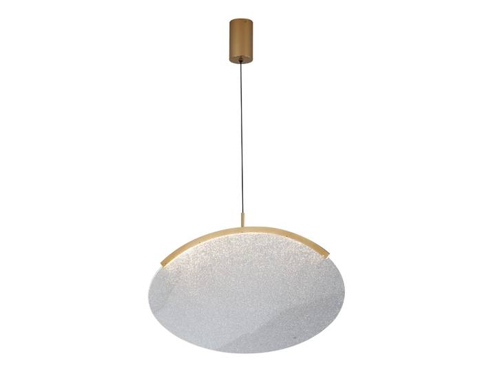 OASIS – Suspension LED dorée 15W grand format