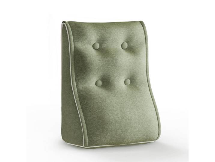 Vercart Rückenkissen Kopfteilkissen Polyesterleinen Grün 40/22cm, Mode, 22x40 cm, Heimtextilien, Wohntextilien, Kissen, Rückenkissen