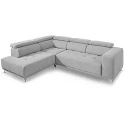SOMETA Ecksofa Cancun Stoff Grau