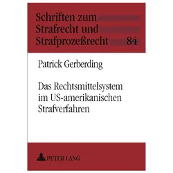 Gerberding:Das Rechtsmittelsystem im US, Fachbücher von Patrick Gerberding
