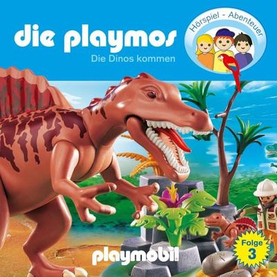 Die Playmos - Das Original Playmobil Hörspiel, Folge 3: Die Dinos kommen - Simon X. Rost,Florian Fickel, Audio, 4260229662748