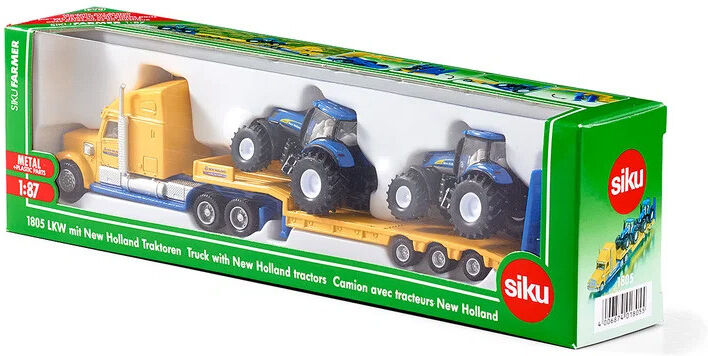 Camion avec tracteurs New Holland - Siku
