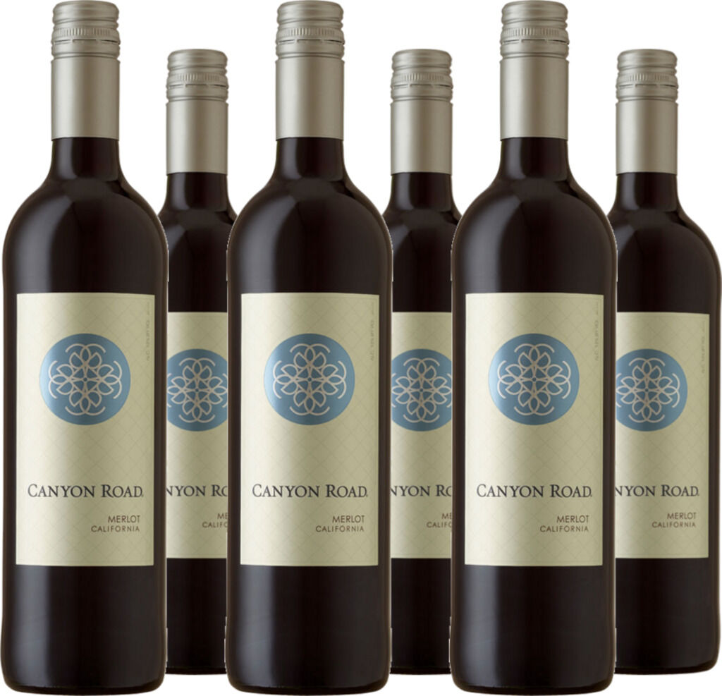 6er Vorteilspaket Merlot Canyon Road 2018 Canyon Road Winery