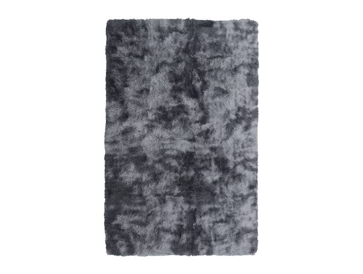 Hochflor Teppich flauschig 120 x 180 cm grau