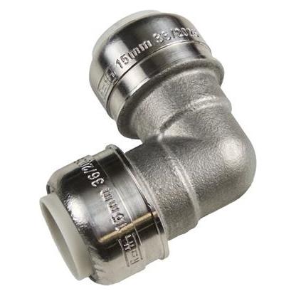 Roth Quickpush Vinkel 22 Mm,Rustfri (Winkelverbindung) (10596359)