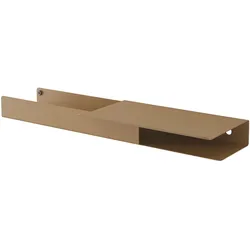 Muuto Folded Platform Wandregal, 62 x 5 cm, burnt orange