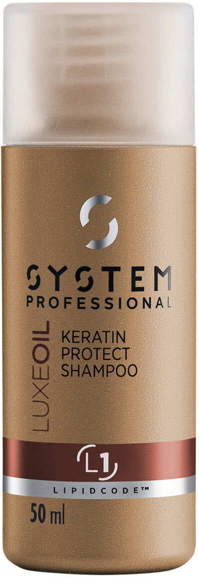 50ml System Professional LipidCode Luxeoil L1 Keratin Protect Shampoo