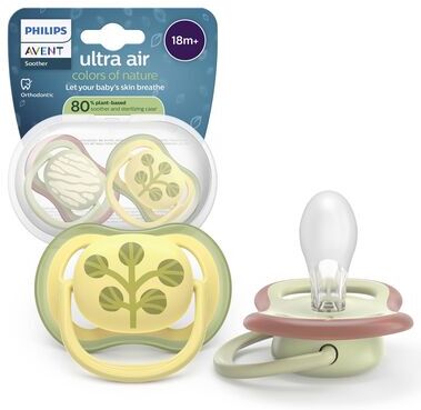 Philips Avent Pack Ultra Air Colors Of Nature Deco 18M+ 2 un