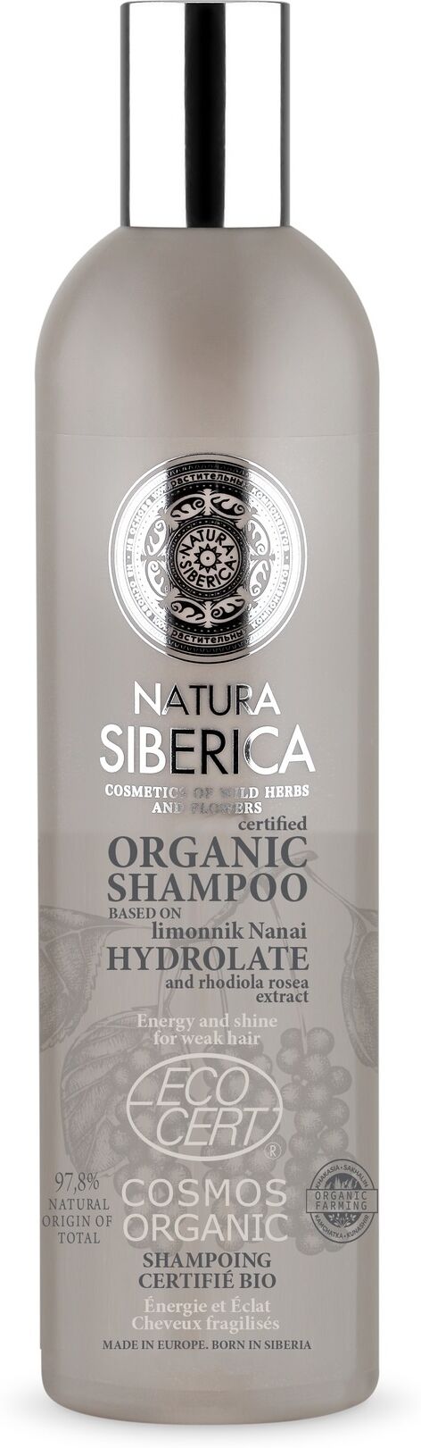 Natura Siberica Energetisierendes und schützendes Shampoo für