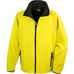 Result Herren 2-Lagen Softshell Jacke 'Printable' Softshell-Jacke R231M