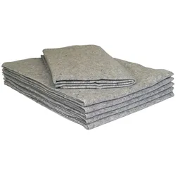 KK Verpackungen 6 Möbeldecken Umzugsdecken 130 x 200 cm Packdecken Lagerdecken für Umzug