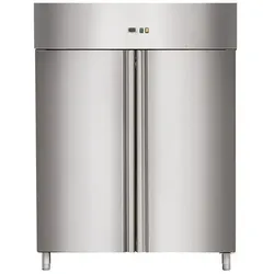 Wimar Gastro Edelstahltiefkühlschrank Tiefkühlung 2 Volltüren 1145l 1480x730x2010mm -18/-22°C