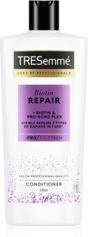 TRESemmé Biotin Repair condicionador fortificante para cabelo danificado embalagem grande 685 ml. Biotin Repair