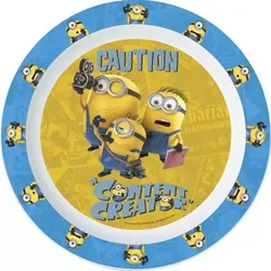 Gru & Minions: Flacher Plastikteller – mikrowellengeeignet
