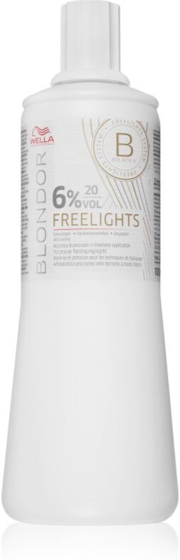 Wella Professionals Blondor Freelights Entwicklerlotion (6% 20 Vol) 1000 ml