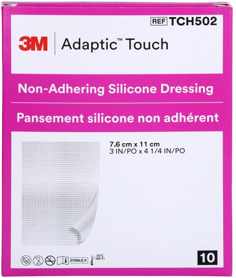 Adaptic Touch 7,6x11 Cm Nichthaft.sil.wundauflage