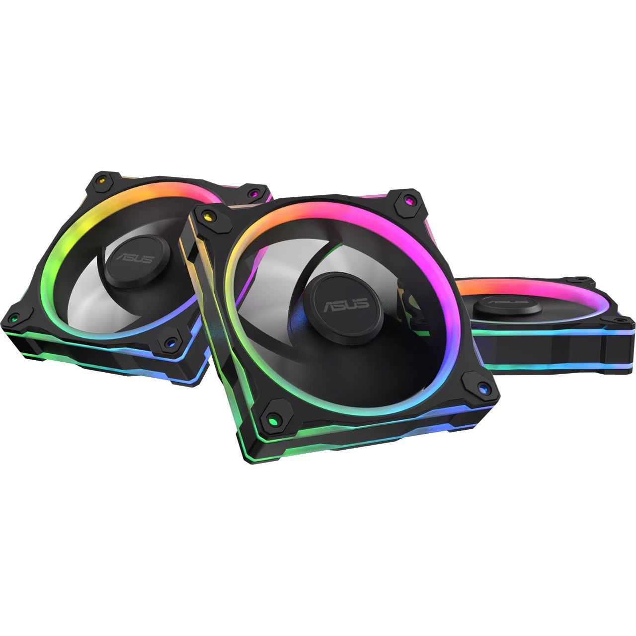 120x120x28mm Asus PRIME MR120 FAN ARGB BLACK 3IN1