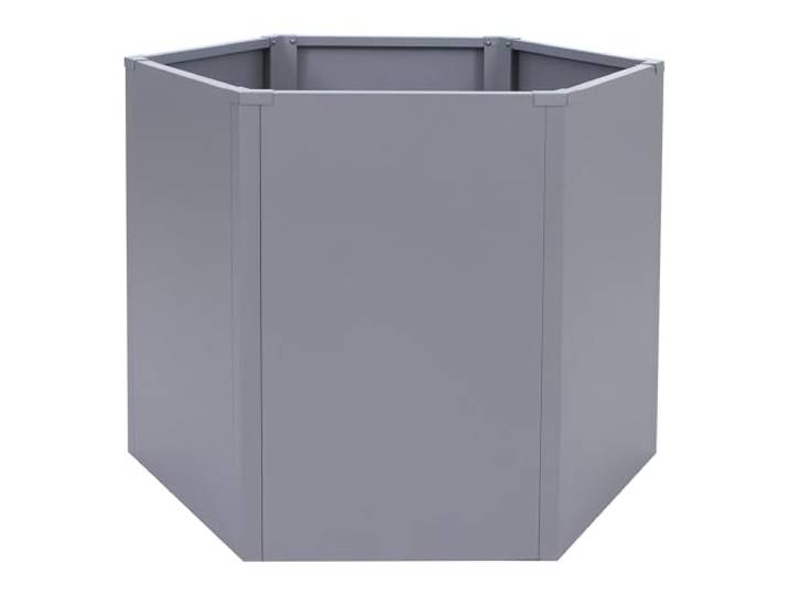 Mendler Hochbeet HWC-P64 77x100x88cm Stahl - grau