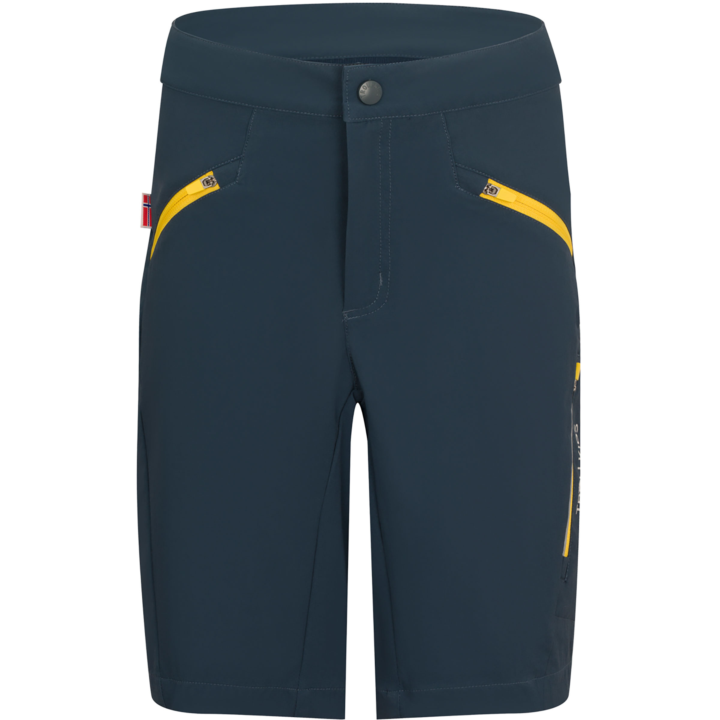 Trollkids Skaland Hose Kinder Kurze Hosen blau Größe 104 Trekking Widerstandsfähig