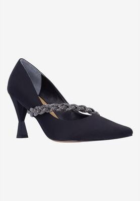 Women's Nyomee Pump by J. Renee in Black (Size 9 M)