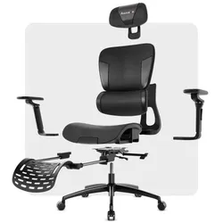 Huzaro Fotel gamingowy Combat 7.9 Black, Gaming Stuhl, Schwarz