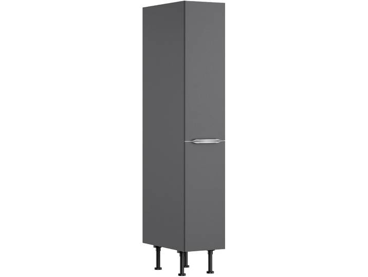 Apothekerschrank KOCHSTATION KS-Aken , grau (anthrazit), B:30cm H:176,6cm T:58,4cm, Schränke, Apothekerschrank