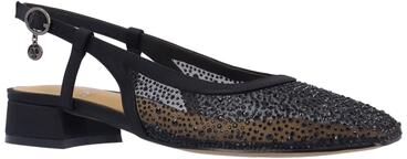 Women's Layton Slingback Pump by J. Renee in Black (Size 10 M)