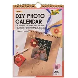 folia DIY Fotokalender »KRAFT« 17 x 24 cm kraft, 17x24 cm